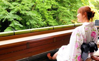 景色が自慢の足湯イメージ