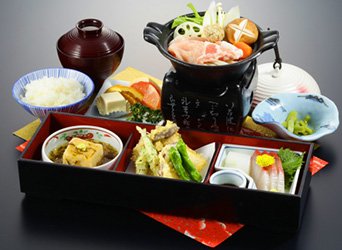 男女川膳+チョイスプラン(うどん鍋)